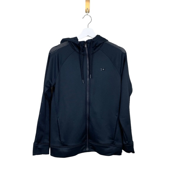 Under Armour Tech Terry Full Zip Jacket Size Medium - Picture 3 of 9